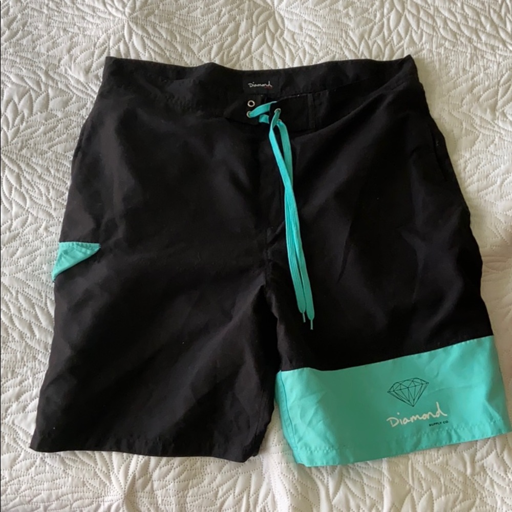 Diamond Swim Shorts